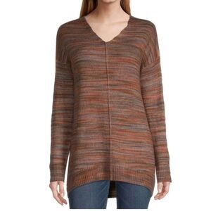 a.n.a Earthy Tones V-Neck Sweater